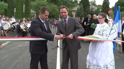 Új híd Felsőtárkányban